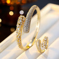 Bague & Bracelet Zirconia – Élégance